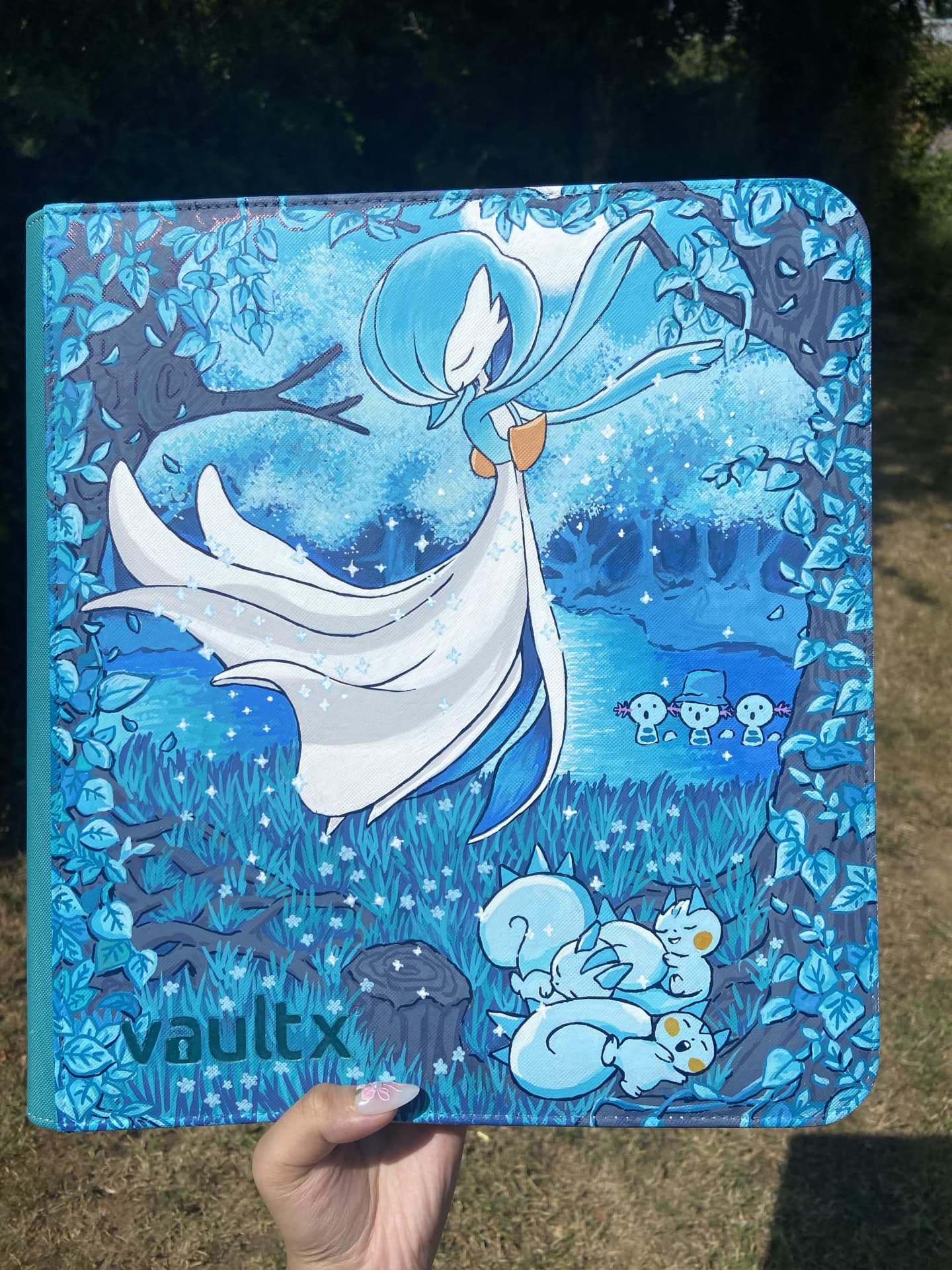 Custom Shiny Gardevoir Pokémon binder
